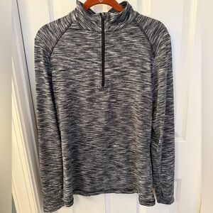 Everlast 1/4 Zip Fleece Pull-over Jacket/Top Sz Lg